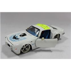 1972 PONTIAC TRANS AM DIE CAST CAR BY JADA