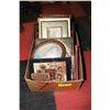 Image 1 : BOX OF VARIOUS PICTURES & PICTURE FRAMES