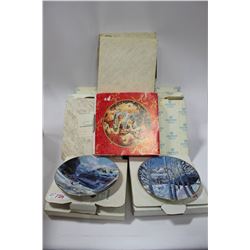 BOX OF 11 COLLECTOR PLATES