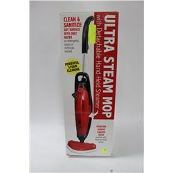 ULTRA STEAM MOP W/PIVOTING HEAD