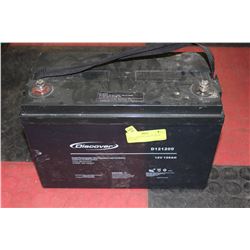 DISCOVER 12VOLT HEAVY DUTY BATTERY