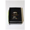 Image 1 : 18K SILVER AND GOLD RING SET