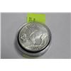 Image 1 : .999 SILVER BUFFALO COIN