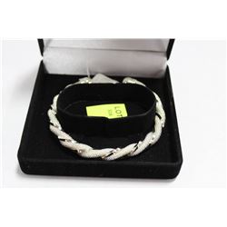925 SILVER ROPE BRACELET TWISTED ROPE