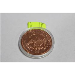 .999 COPPER COIN