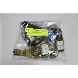 BAG OF ESTATE WATCHES