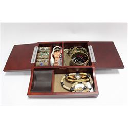 JEWELRY BOX WITH LIA SOPHIA JEWELRY