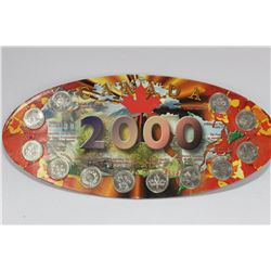 CANADA 2000 QUARTER SET
