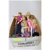 Image 1 : BOX W/ OVER 25 BARBIES & ACCESSORIES