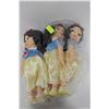 Image 1 : BAG OF 3 YOUNG SNOW WHITE DOLLS(NEW)