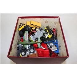 BOX OF DIE CAST CARS