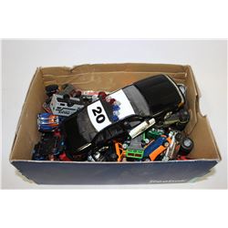 BOX OF HOT WHEELS