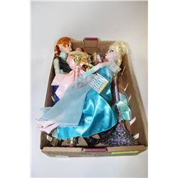 BOX OF FROZEN TOYS