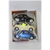 Image 1 : 3 VOLKSWAGON BEETLE DIE CAST'S 1:24