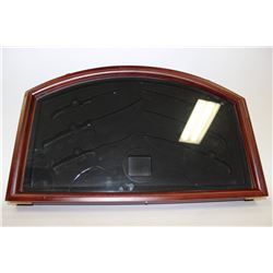 NEW HALF MOON DISPLAY CASE (CRACKED)