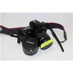 CANON REBEL PROFESSIONAL FILM CAMERA W/ EXTRA LENS