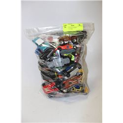 BIG BAG OF COLLECTIBLE HOTWHEEL CARS