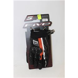 PAIR OF FIVE SIZE L-10 RACING GLOVES