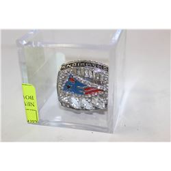 REPLICA NEW ENGLAND PATRIOTS SUPER BOWL RING