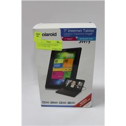 7" POLAROID ANDROID TABLET W/ KEYBOARD CASE