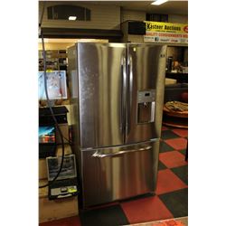GE PROFILE FRENCH DOOR ST STEEL FRIDGE W IN