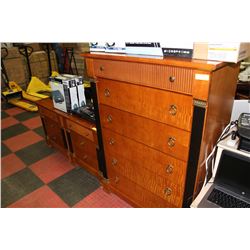 LEDA 6 DRAWER DRESSER SOLD W 2 NIGHT STANDS