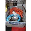 Image 1 : TOTE OF EXTENSION CORDS