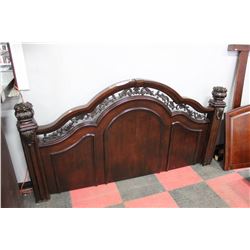 KING SIZE CARVED STYLE HEADBOARD