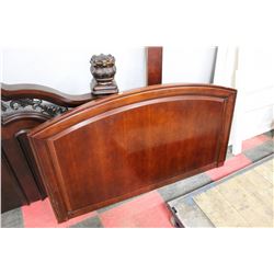 DOUBLE SIZE WOOD HEADBOARD