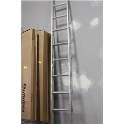 ALUMINUM EXTENSION LADDER