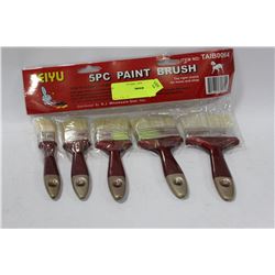 NEW 5 PC PAINTBRUSH SET