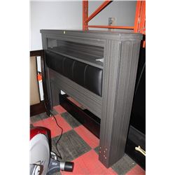 DOUBLE/QUEEN PADDED BOOKSHELF HEADBOARD