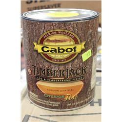 CASE OF 4 TIMBER JACK 3.785 LITRE PAILS