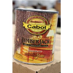 CASE OF 6 TIMBER JACK .95 LITRE CANS OF