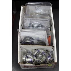 BOX OF NEW MOTORCYCLE BEARINGS