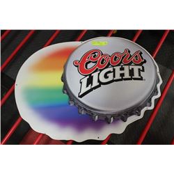 BEER SIGN ON CHOICE : COORS LIGHT