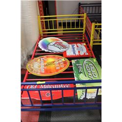 PAIR OF CHILDRENS SINGLE BEDFRAMES