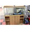 Image 1 : FISH TANK W STAND