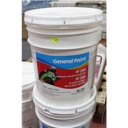 17.7 LITRE PAIL OF 58-349 EGGSHELL ACRYLIC LATEX