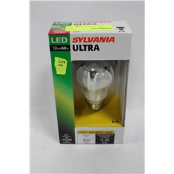 SYLVANIA 12 WATT=60 WATT HIGH EFFICIENCY