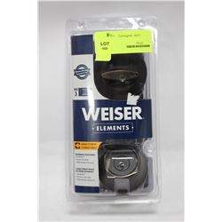 WEISER SINGLE CYLINDER DEADBOLT