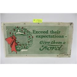 RARE 1930'S FORD CHRISTMAS ADVERTISING SIGN