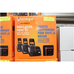 VONAGE MOTOROLA HOME PHONE KITS W/QUICKSTART GUIDE
