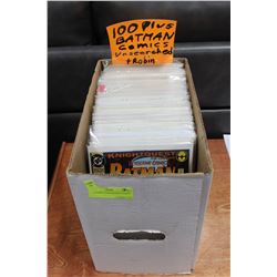 100 BATMAN UNSEARCHED COMICS