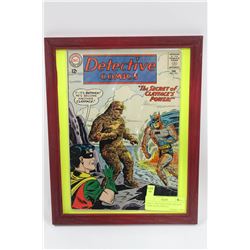 EARLY 1960'S DETECTIVE VINTAGE COMIC BOOK DISPLAY