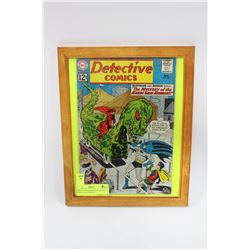 EARLY 1960'S DETECTIVE VINTAGE COMIC BOOK DISPLAY