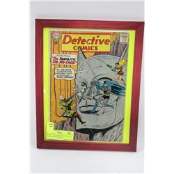 EARLY 1960'S DETECTIVE VINTAGE COMIC BOOK DISPLAY