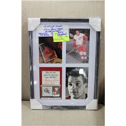 GORDIE, COLLEN HOWE GUARANTEED AUTHENTIC AUTOGRAPH