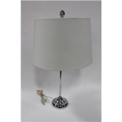 CHROME TABLE LAMP