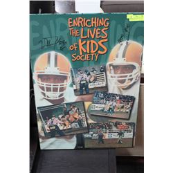 WILLIE PLESS & GIZMO WILLIAMS AUTOGRAPHED ART